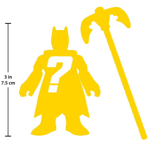 Fisher-Price Imaginext DC Super Friends Blind Bag Mystery Action Figure Collection