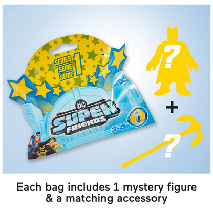 Fisher-Price Imaginext DC Super Friends Blind Bag Mystery Action Figure Collection