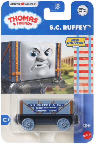Thomas & Friends S.C. Ruffey by Fisher Price Die-Cast Push-A-Long