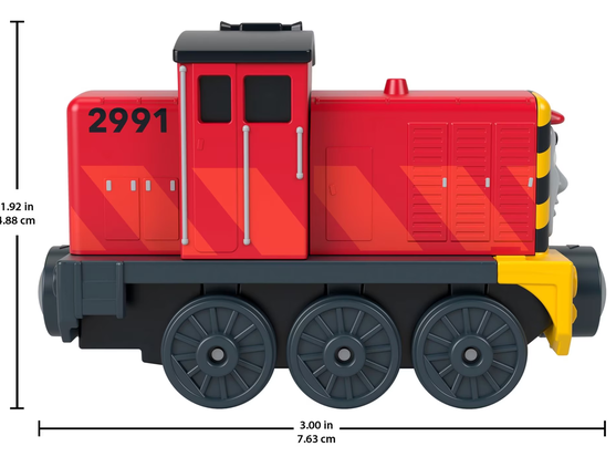 Thomas & Friends Salty by Fisher Price Die-Cast Push-A-Long