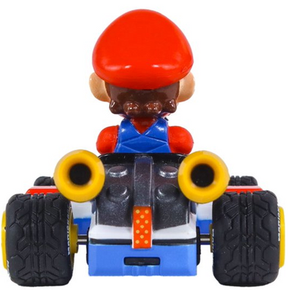 Carrera Pull & Speed Mario Kart Mario Toy Car with High Speed Pull-Back Action