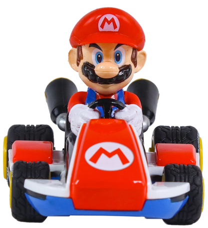 Carrera Pull & Speed Mario Kart Mario Toy Car with High Speed Pull-Back Action