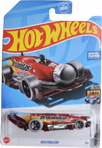 Hot Wheels Brutonator [red] 219/250 HW Metro 9/10