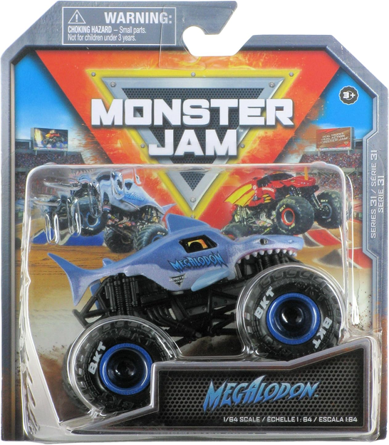 Monster Jam  Megalodon  Series 31 Legacy Trucks 1:64 Scale