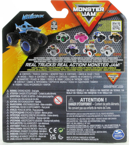 Monster Jam  Megalodon  Series 31 Legacy Trucks 1:64 Scale