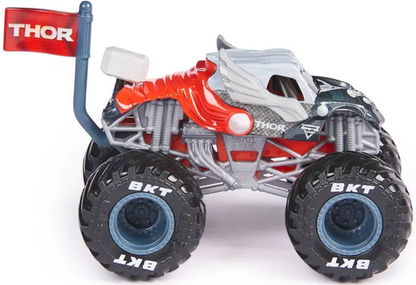 Monster Jam Marvel Thor Series 1 Monster Truck with Flag