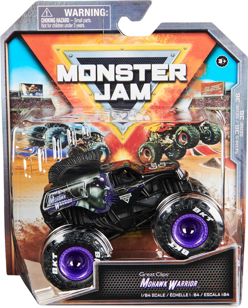 Monster Jam, Official Mohawk Warrior Monster Truck Series 36