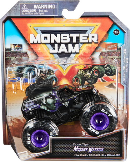 Monster Jam, Official Mohawk Warrior Monster Truck Series 36