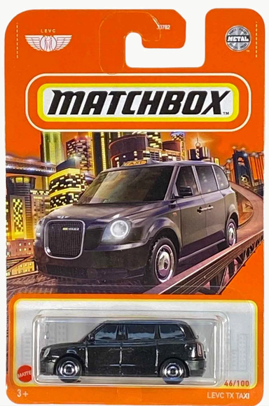 Matchbox LEVC TX Taxi [Black] #46/100