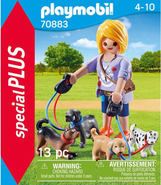 Playmobil Dog Sitter 70883 Special Plus 13 Pieces