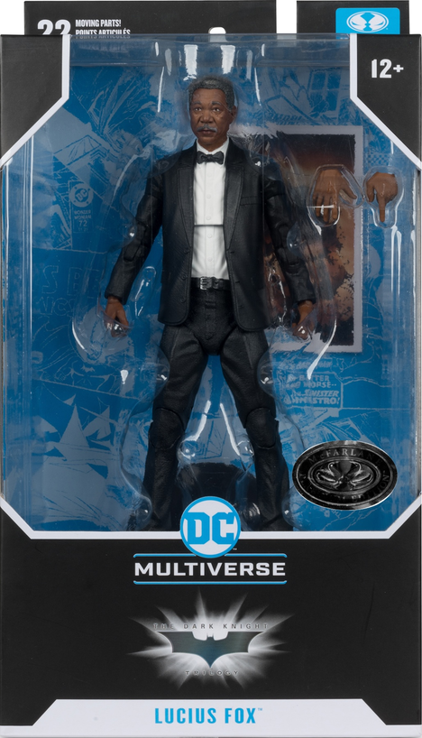 DC Multiverse Lucius Fox (Platinum Edition - Batman Begins)