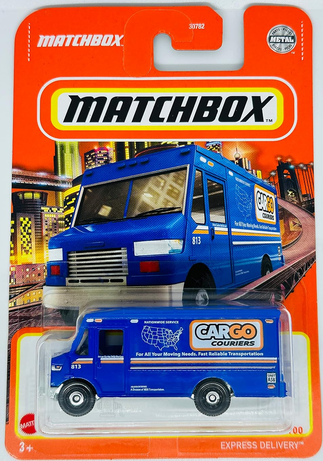 Matchbox Express DELIVERY Cargo Couriers Blue 89/100