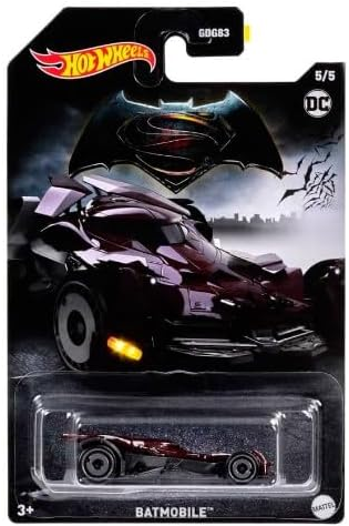 Hot Wheels Batman Batmobile (Batman vs Superman 5/5 Dark Purple - Maroon)