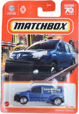 Matchbox Renault Kangoo, Blue 83/100