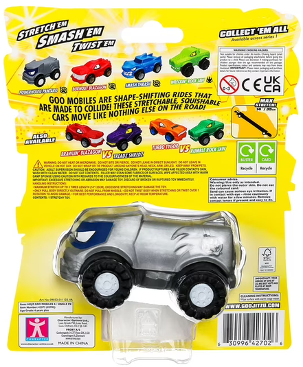 Heroes of Goo Jit Zu Goo Mobiles Car Single Pk Powerhouse Pantaro, Ages 3+
