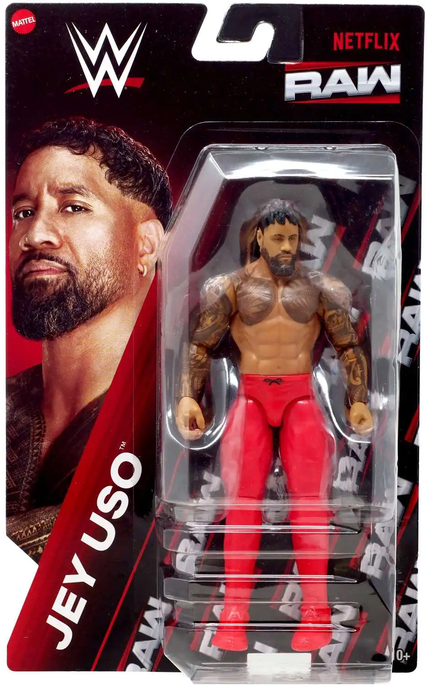 WWE Wrestling Raw Jey Uso Action Figure