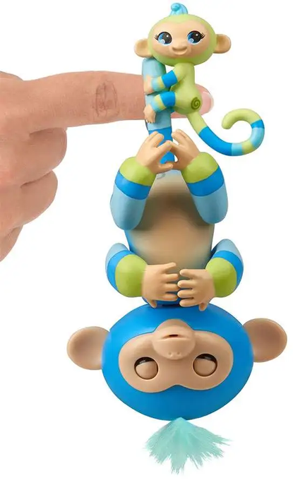 Fingerlings Baby Monkey Billie & Aiden Figure [The BFF Collection]