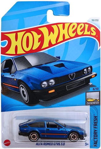 Hot Wheels Alfa Romeo GTV6 3.0 9*8/250 Factory Fresh 8/10