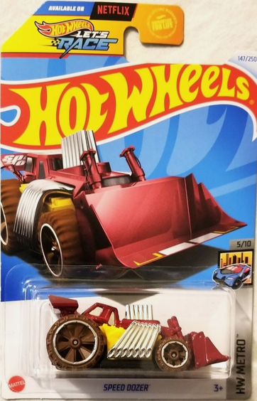 Hot Wheels Speed Dozer 147/250 HW Metro 5/10