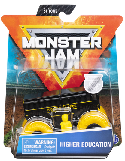 Monster Jam, Official Higher Education Monster Truck, Die-Cast Vehicle, Inverse Trucks Series, 1:64 Scale