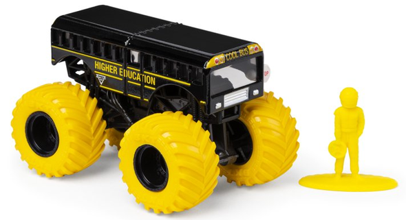 Monster Jam, Official Higher Education Monster Truck, Die-Cast Vehicle, Inverse Trucks Series, 1:64 Scale