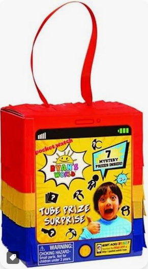 Ryan's World Pizza Party Mini Pinata Surprise, Kids Toys for Ages 3 Up
