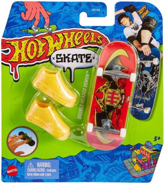 Hot Wheels Mini Skateboard with Shoes Double Headed Demon