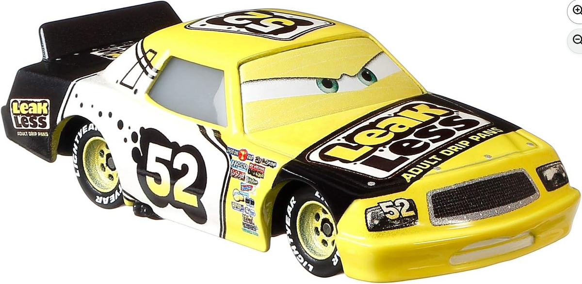 Disney Pixar Cars Claude Scruggs Collectible Racecar Automobile Toys Based on Cars Movies, for Kids Age 3 and Older