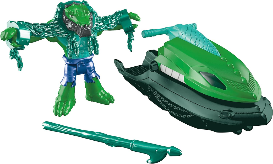 DC Super Friends Fisher-Price Imaginext, K. Croc & Swamp Ski