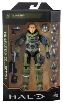 HALO 6.5" The Spartan Collection - Spartan Jun with Sniper Rifle & Magnum (Reach)