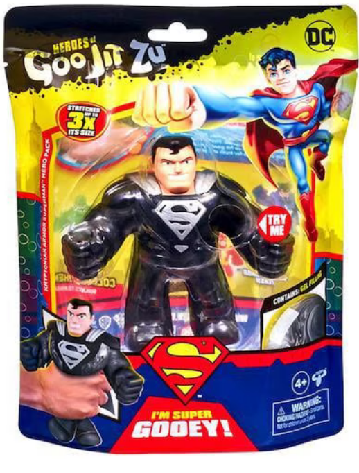 Kryptonian Armor Superman Heroes of Goo Jit Zu Figure 4"