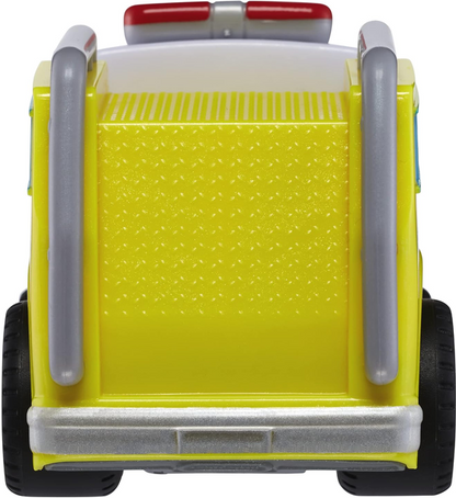 Little Tikes® My First Cars™ Crazy Fast™ Cars Fire Truck Yellow Pullback Toy Car Vehicle with Epic Speed and Distance, Goes up to 50 ft