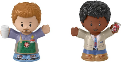 Fisher Price Barista and Customer Figures Story Starter Figure Set