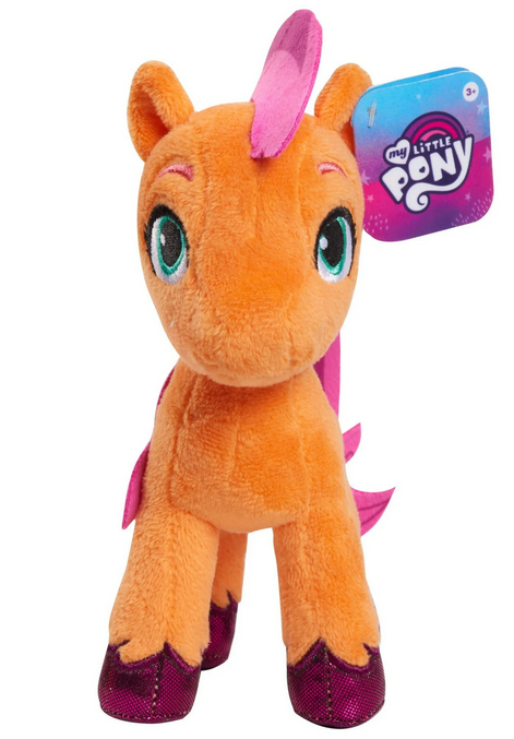 My Little Pony 7-Inch Sunny Starscout Small Plush, Stuffed Animal, Horse Baby and Toddler Toys