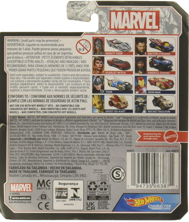 Hot Wheels Character Cars Marvel Dr. Strange