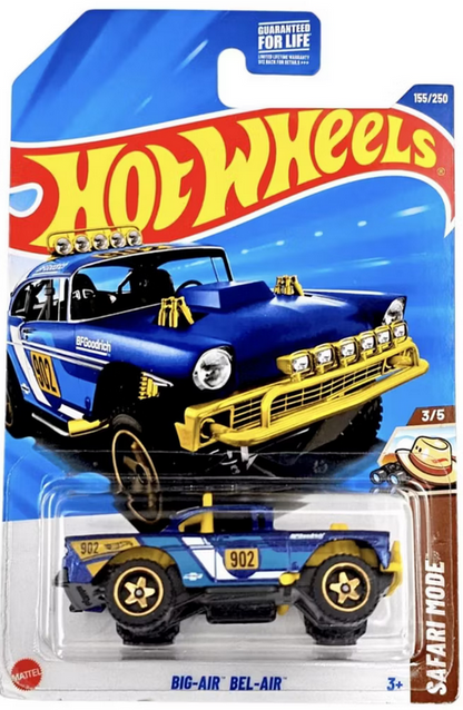 Hot Wheels Big Air Bel Air  Blue 155/250 Safari Mode 3/5