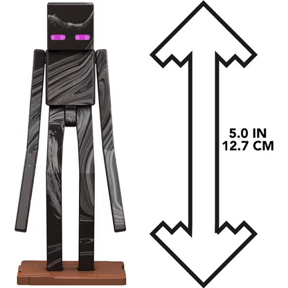 Mattel Minecraft Action Figure & Accessories Toy Set, Enderman