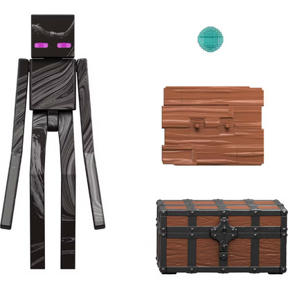 Mattel Minecraft Action Figure & Accessories Toy Set, Enderman