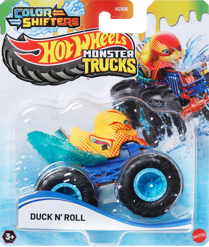 Hot Wheels Monster Trucks Color Shifters Duck N Roll