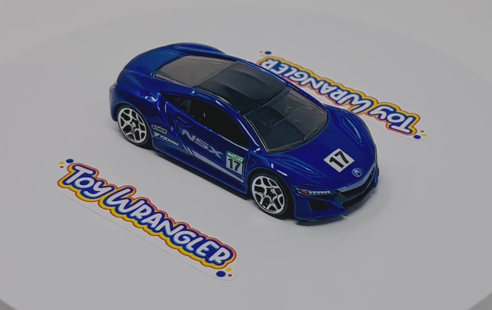 Hot Wheels '17 Acura NSX Blue With Protector – Toy Wrangler