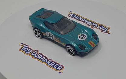 Hot Wheels El Segundo Coupe Teal HW Turbo 51/250 With Protector