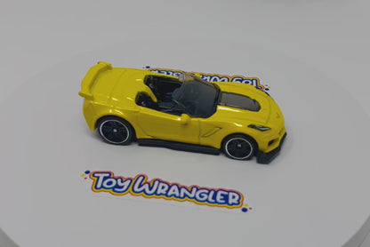 Hot Wheels  '19 Corvette 70th '19 Corvette ZR1 Convertible with Protector