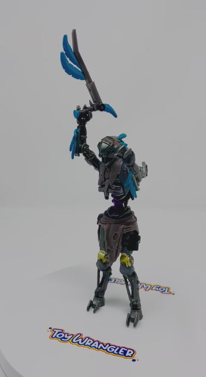 Fortnite Core Grave Feather Solo Mode, Highly Detailed 10cm Figure with Harvest Tool