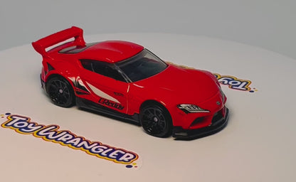 Hot Wheels '20 Toyota GR Supra (Red) with Protector