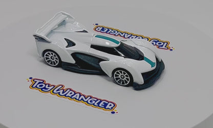 Hot Wheels McLaren Solus GT (White) with Protector